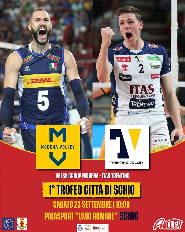 1° Trofeo Città di Schio: Modena Volley - Trentino Volley