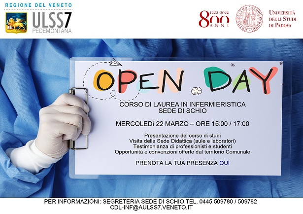 Open Day - Corso di Laurea Infermieristica